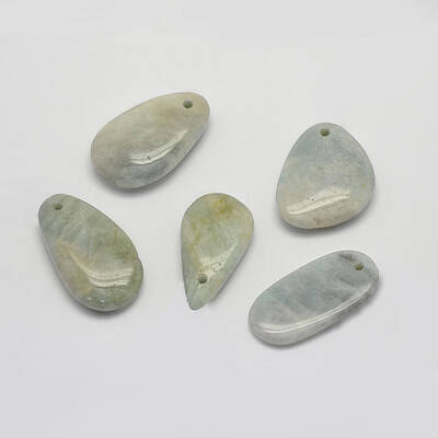 Natural Aquamarine Pendants