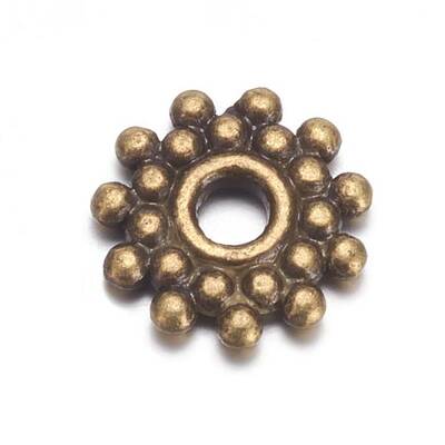 Tibetan Style Spacer Beads