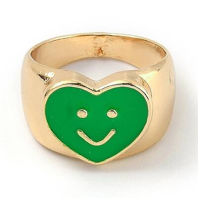 Alloy Enamel Finger Rings