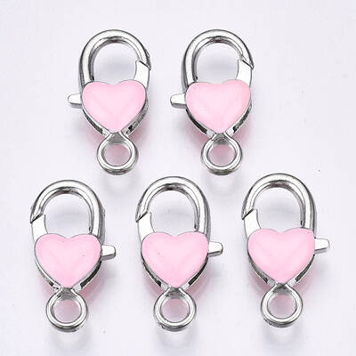 Alloy Enamel Lobster Claw Clasps