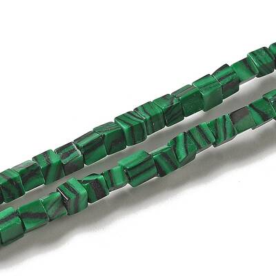 Synthesize Malachite Beads Strands