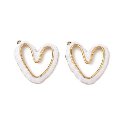 304 Stainless Steel Enamel Pendants