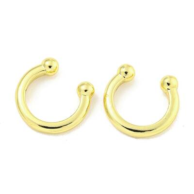 Brass Cuff Earrings for Women