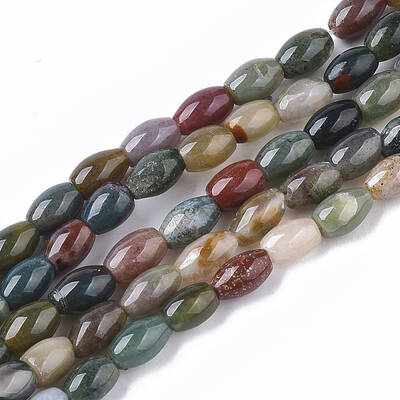 Natural Indian Agate Beads Strands