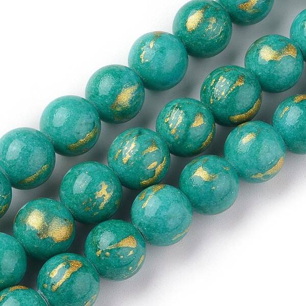 Natural Mashan Jade Beads Strands