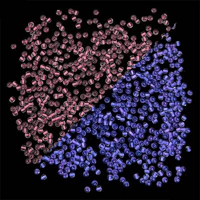 8/0 Luminous Glass Seed Beads