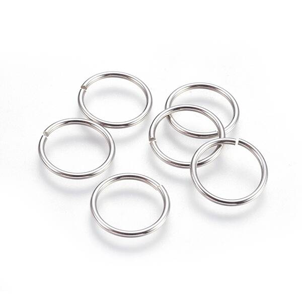 Tarnish Resistant 304 Stainless Steel Open Jump Rings