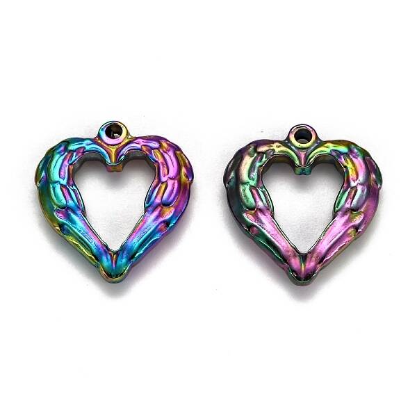304 Stainless Steel Open Pendants