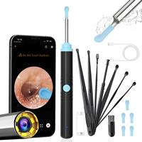Silicone Ear Care Kit, HD Visual Ear Wax Removal Tool with Camera,1296P HD Camera Ear Cleaner, Birthday Party Gifts, Christma...