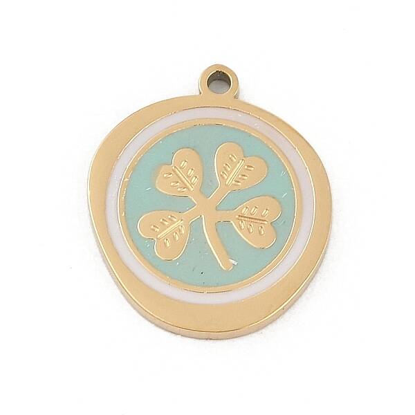 304 Stainless Steel Enamel Pendants