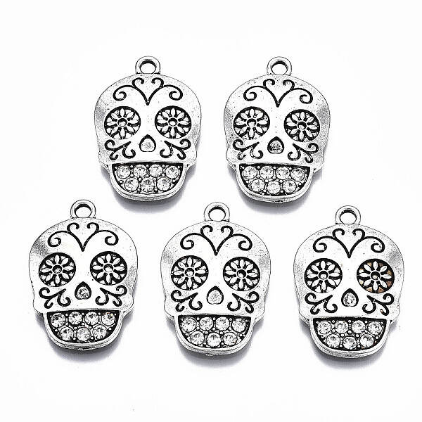 Alloy Crystal Rhinestone Pendants
