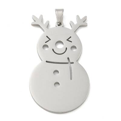 Christmas Theme 304 Stainless Steel Pendants