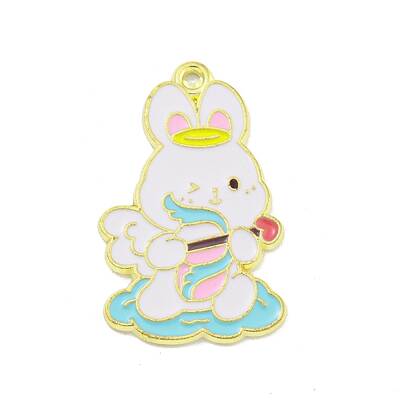 Valentine's Day Alloy Enamel Pendants
