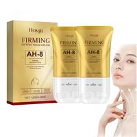 HOYGI AH-8 Pro Neck Firming Cream with Massage Roller - Anti-Aging Lotion for Crepey Skin Repair, Tightens Tech Neck & Jawlin...