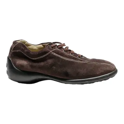 TODS Sneaker Trainers Brown Suede Mens UK 6