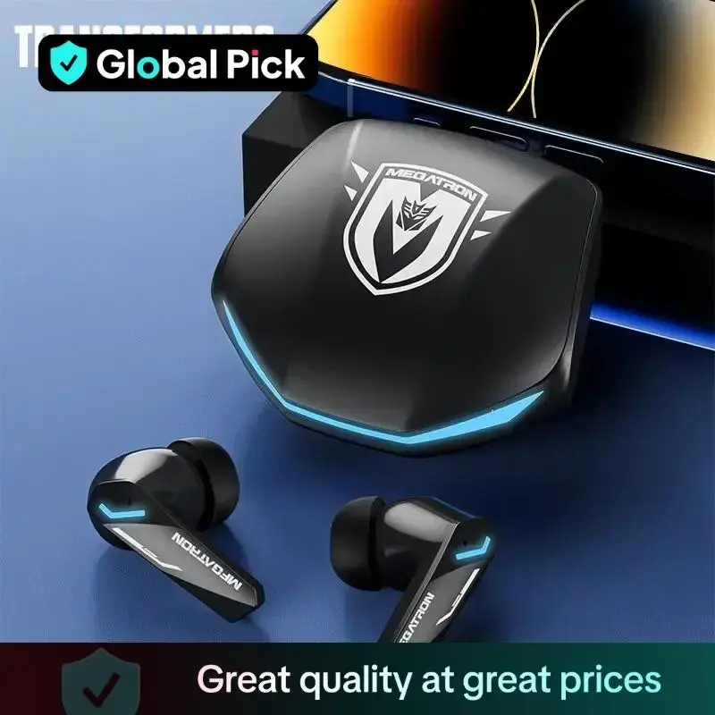 Global Pick TRANSFORMERS Transformers TF-T10 Wireless Earphone, in-ear Design Earphone with Charging Case, Bluetooth-compati...