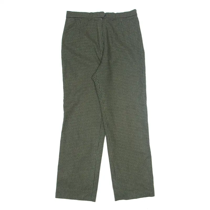 Check Green Trousers W28 L28