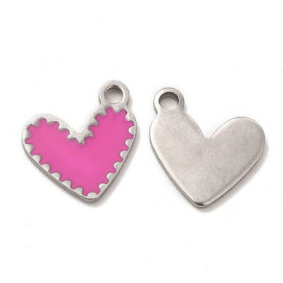 304 Stainless Steel Enamel Pendants