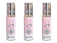 (3 Pack) Yara 10ml (.34 oz) Perfume Roll-On Oil by Ard Al Zaafaran