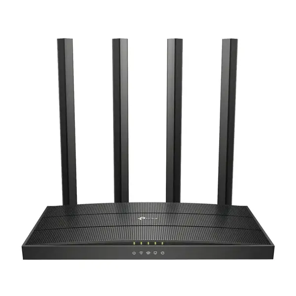 Archer-A6-V4 TP-LINK AC1200 Series Dual Band 802.11ax 5GHz MU-MIMO 4-Ports LAN 1-Port WAN RJ-45 4x Fixed High-Performance An...