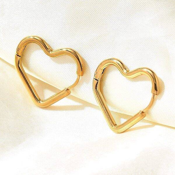 201 Stainless Steel Hoop Earrings