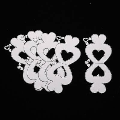 Heart Carbon Steel Cutting Dies Stencils