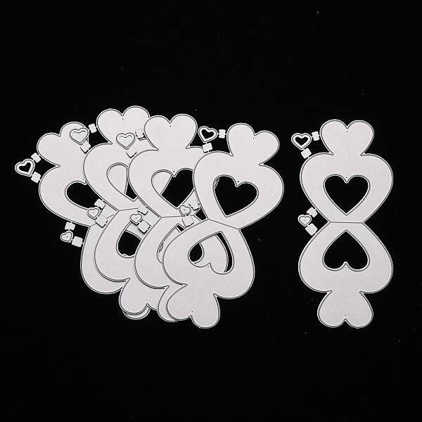 Heart Carbon Steel Cutting Dies Stencils