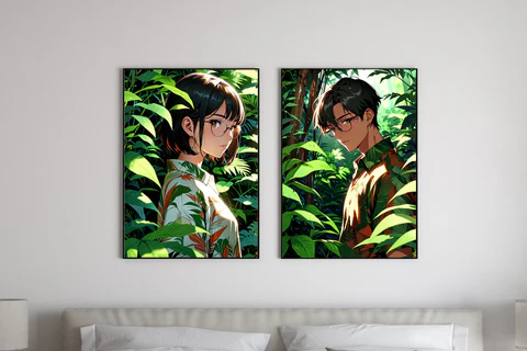 Verdant Encounters - A Pair