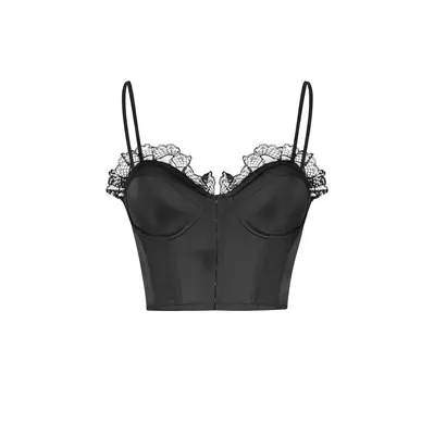 Bustier Top | Size: S | Color: Black