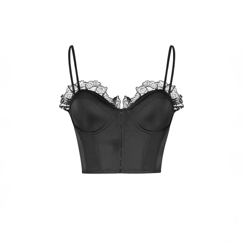 Bustier Top | Size: S | Color: Black