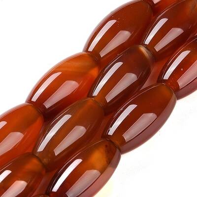Natural Red Agate Beads Strands