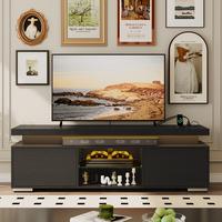 YITAHOME TV Stands for Living Room, 65 55 50 inch TV Stand, Modern Entertainment Center w/Power Outlets, LED Television Stand...