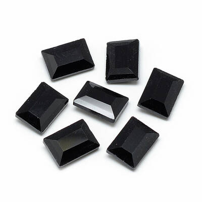 Pointed Back Glass Rhinestone Cabochons