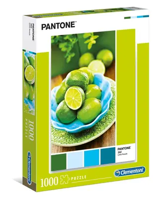 Clementoni, Pantone, Lime Punch, Puzzle, Unisex, 1000 pieces