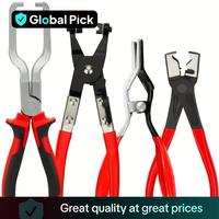 Professional Hose Clamp Kit(9pcs), Fuel Line Disconnecting and Dismounting Tool Set for Automotive Maintenance, Fuel Line Pli...