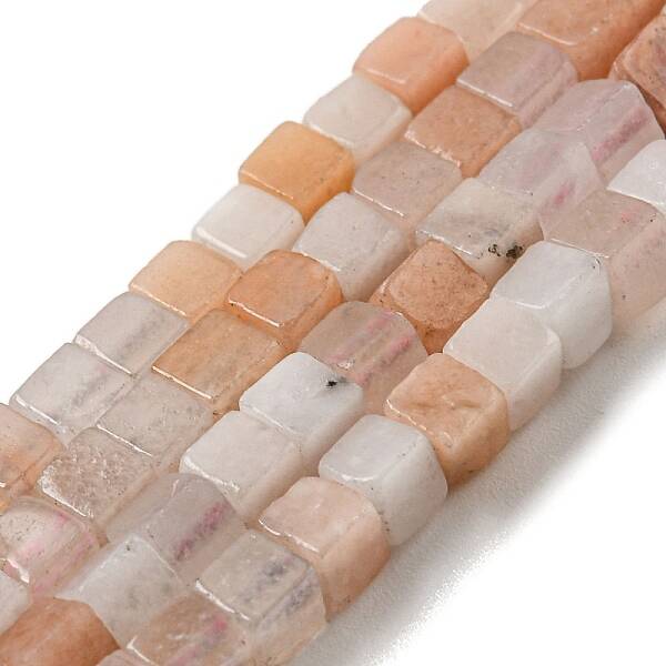 Natural Pink Aventurine Beads Strands