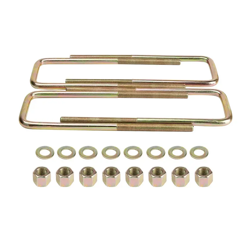 11.4 Square U Bolts For 2004-2020 Ford F150 2-4 Lifted