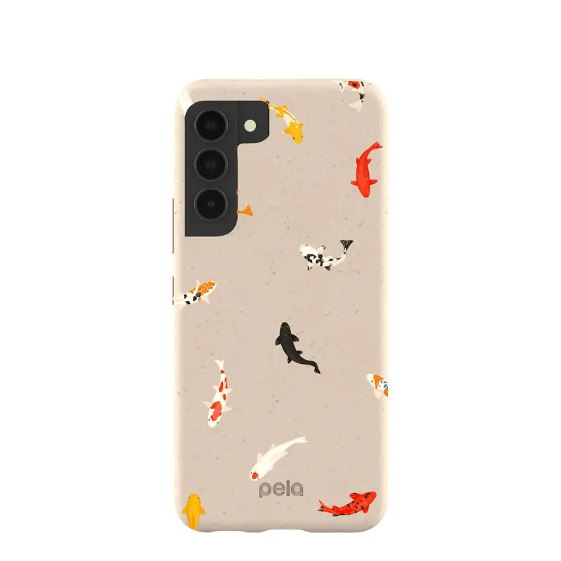 Seashell Lil Koi Samsung Galaxy S22 Case