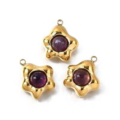 Natural Amethyst Pendants