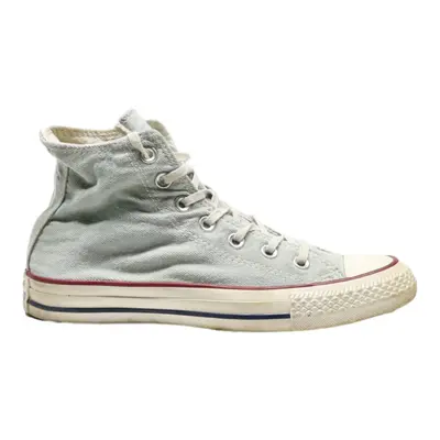 CONVERSE High Top Trainers Blue Canvas Womens UK 4.5