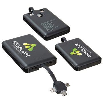 30 Custom Esquire 5000mAh Power Bank + Wireless Charger with ...