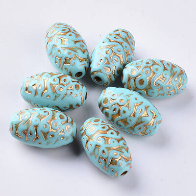 Plating Acrylic Beads