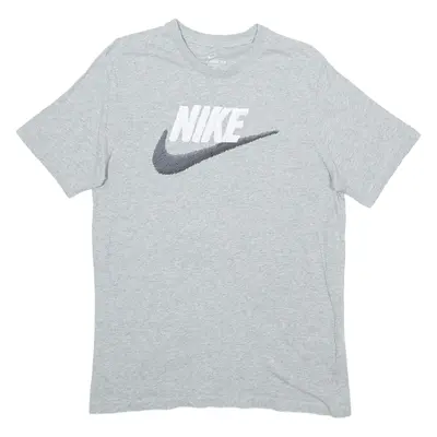 NIKE Mens T-Shirt Grey M