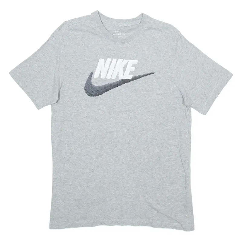 NIKE Mens T-Shirt Grey M