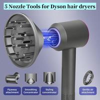 5 Pack Nozzle Tools Attachment Diffuser Attachment Suitable for Dyson hair dryers Beauty & Personal Care Smooth