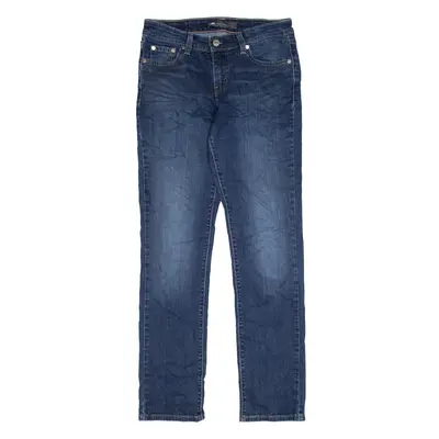 LEVI'S Mid Rise Jeans Blue Denim Slim Skinny Womens W27 L29