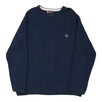 Chaps Ralph Lauren Jumper - XL Navy Cotton