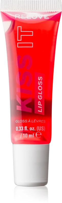 Revolution Relove Kiss It Moisturizing Lip Gloss Peach Color 10ml