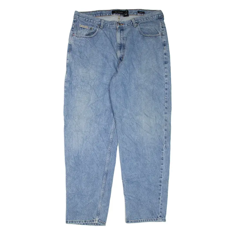 CALVIN KLEIN JEANS Womens Jeans Blue Regular Straight W38 L32