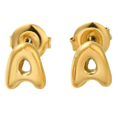 304 Stainless Steel Stud Earrings